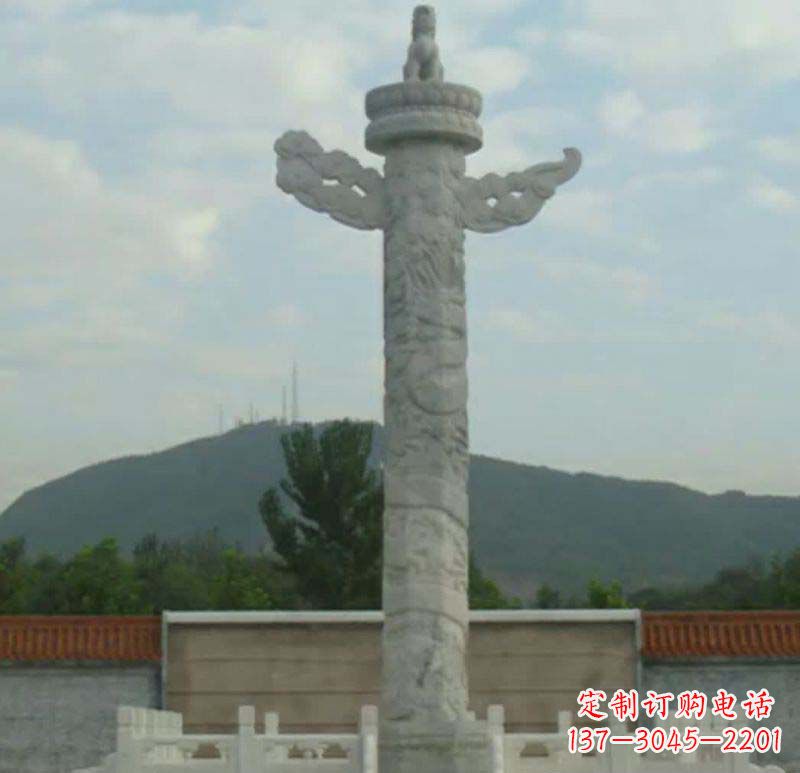 淮安广场华表石雕