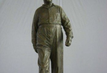 淮安中领雕塑：经典革命人物毛主席铜雕