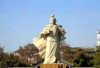 淮安韩信西汉军事家雕像，引领西汉文化风采