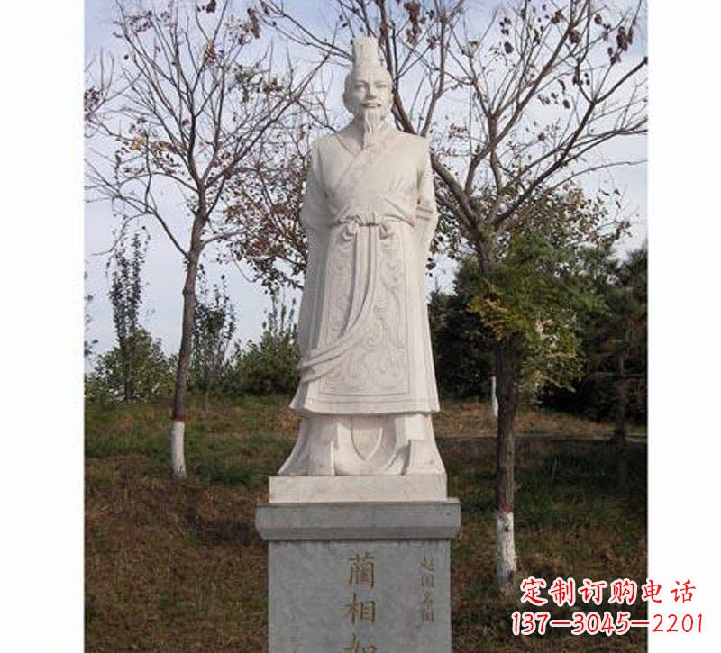 淮安领雕塑：精致古代名人石雕