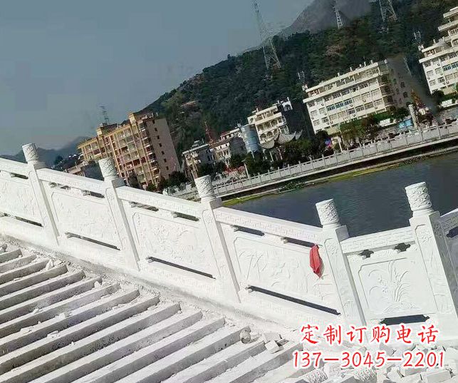 淮安山东汉白玉栏板石雕