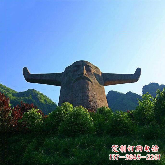 淮安中领雕塑:神农头像雕塑