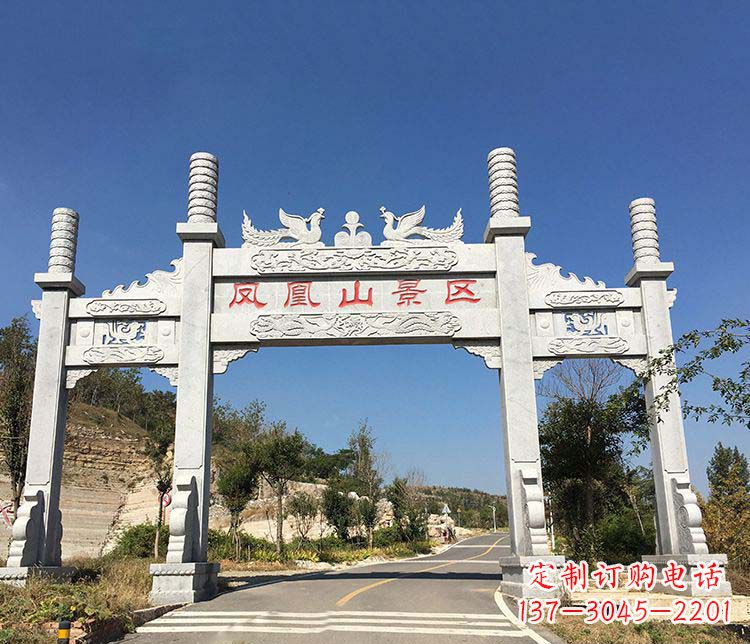 淮安中领雕塑:高质量牌坊石雕