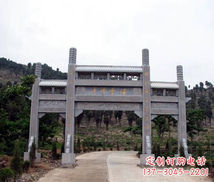 淮安特色牌坊雕塑,将您的愿景演绎