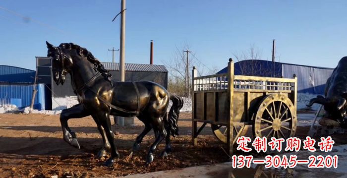 淮安华丽复古，名车贵族，精美马车雕塑