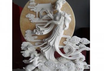 淮安汉白玉雕塑，传承神话传奇