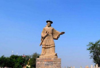 淮安领雕塑追踪历史英雄，精美大禹石雕像
