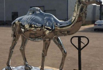 淮安镜面不锈钢骆驼雕塑生动又独特