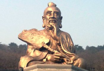 淮安真谛雕塑·老子铜雕像，传承中国文化