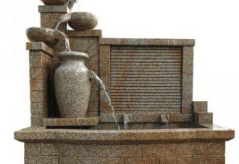 淮安中领雕塑专业定制水槽庭院石雕摆件，它们是…