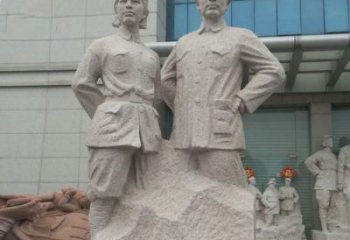 淮安专属毛泽东雕塑，纪念革命先行者
