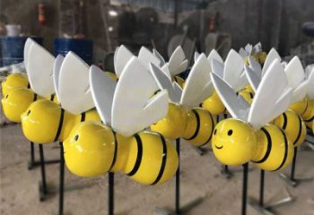 淮安动感蜜蜂雕塑，营造精致的都市公园
