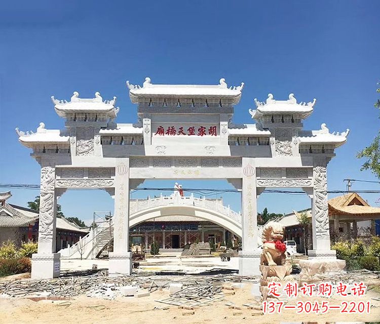 淮安石牌坊的雕刻