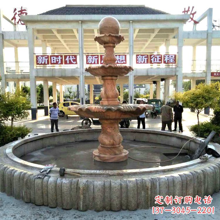 淮安天使喷泉石雕