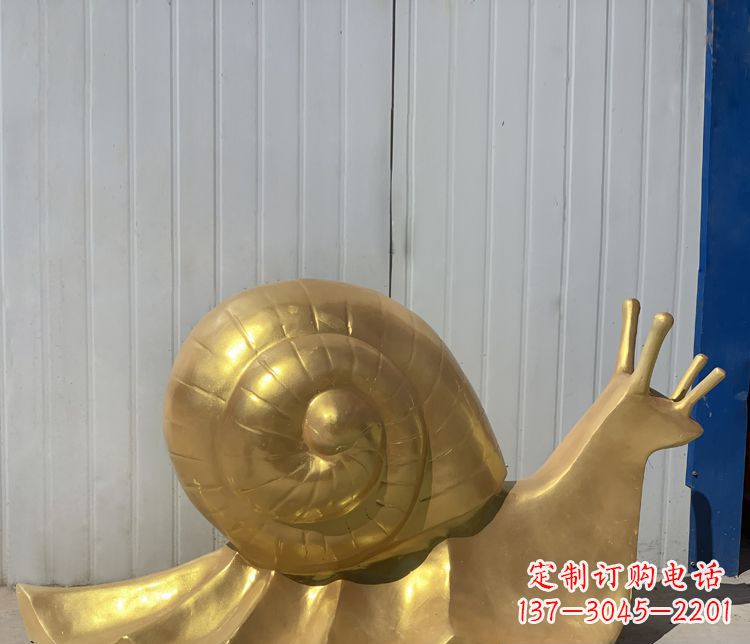 淮安铜雕创意蜗牛雕塑