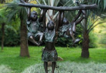 淮安铜雕树枝是中领雕塑专为儿童设计制作的一种…
