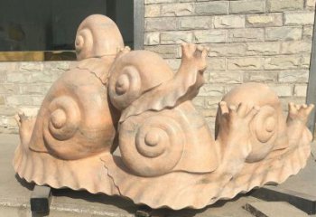 淮安爬行蜗牛石雕—创造独特精美雕塑