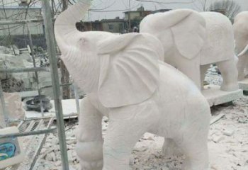淮安企业景观招财大象雕塑