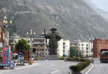 淮安唯美雕塑--大禹城市街道景观雕像