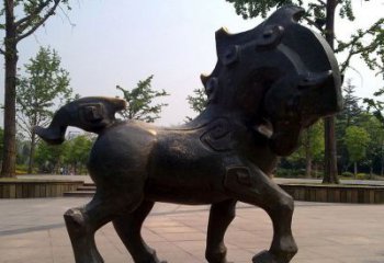 淮安中领雕塑的十二生肖铜雕塑是一款独具特色的…