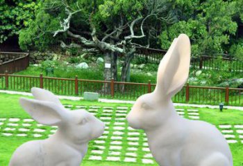淮安中领雕塑定制独特的兔子雕塑