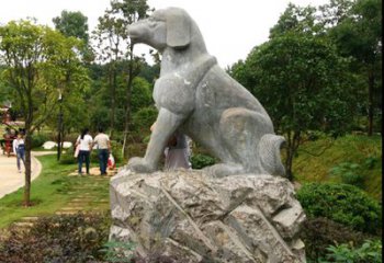 淮安中领雕塑狗公园动物雕塑摆件