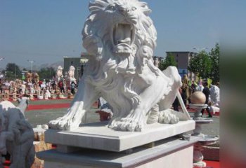 淮安狮子雕塑，带来王者气派