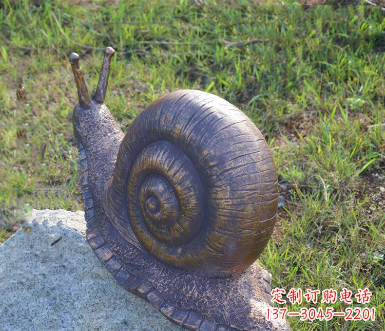 淮安蜗牛铜雕