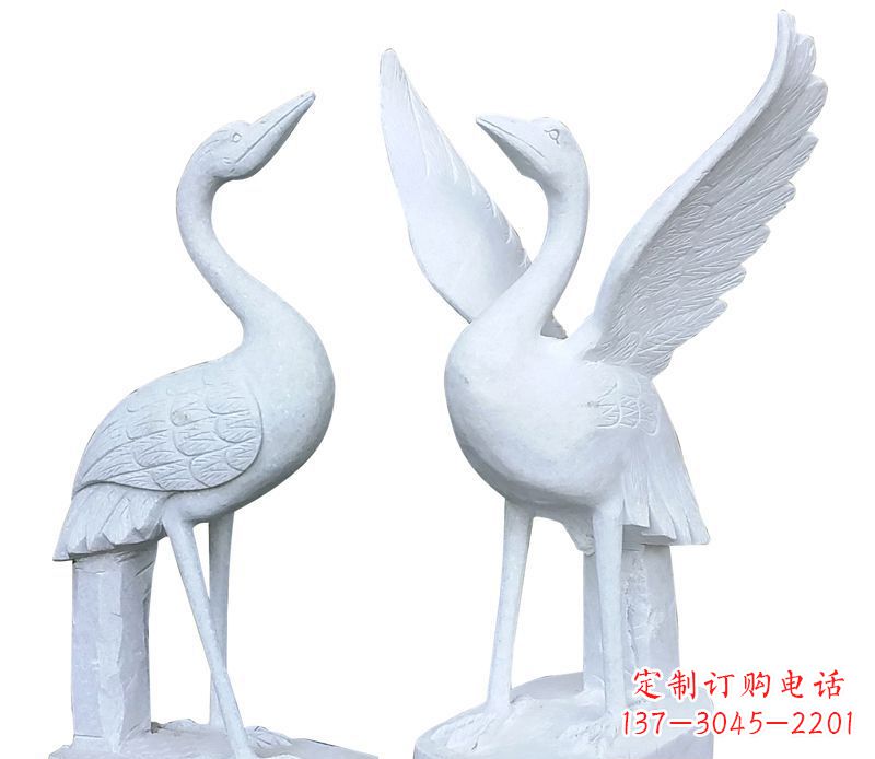 淮安仙鹤公园动物石雕