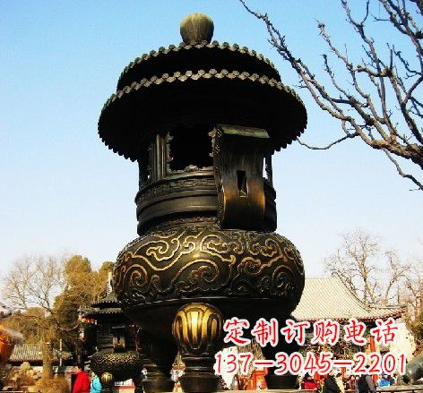 淮安香炉铜雕塑