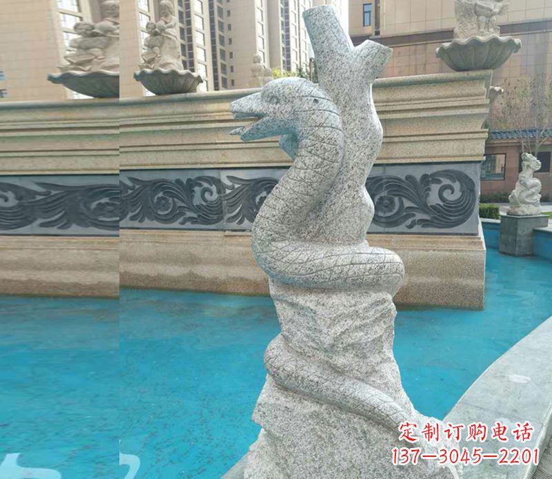 淮安小区十二生肖雕塑动物石雕