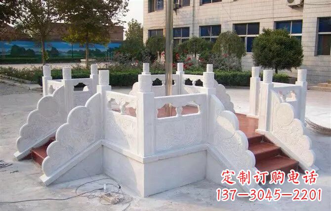 淮安校园汉白玉升旗台