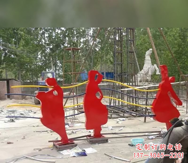 淮安音符剪纸雕塑不锈钢