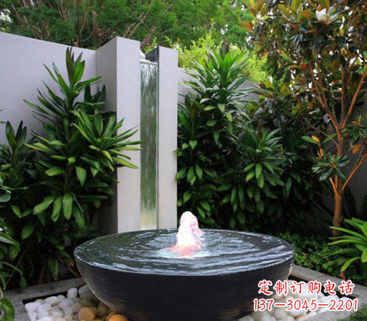淮安鱼缸石雕喷泉