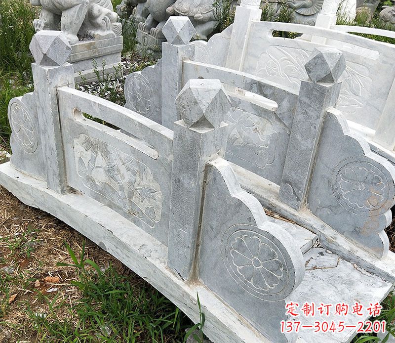 淮安园林仿古石拱桥景观石雕 (2)