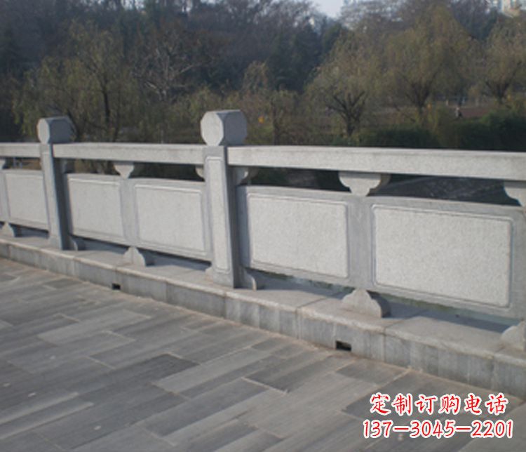 淮安园林仿古石栏板景观石雕 (7)