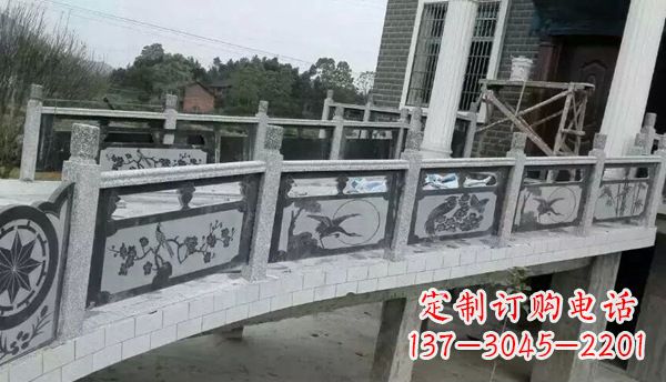 淮安园林仿古石栏板景观石雕 (10)