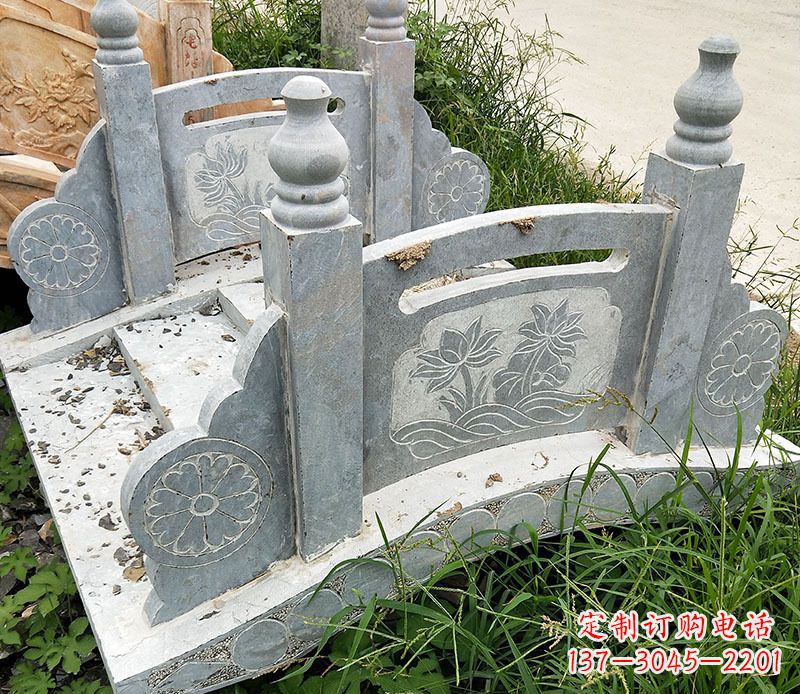 淮安园林仿古石栏板景观石雕_1 (2)