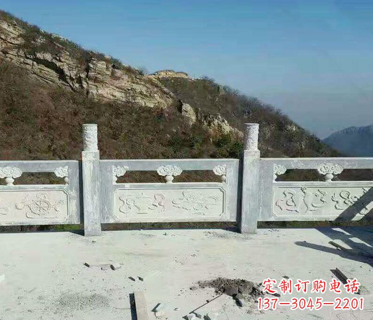 淮安园林仿古石栏板景观石雕_2 (3)