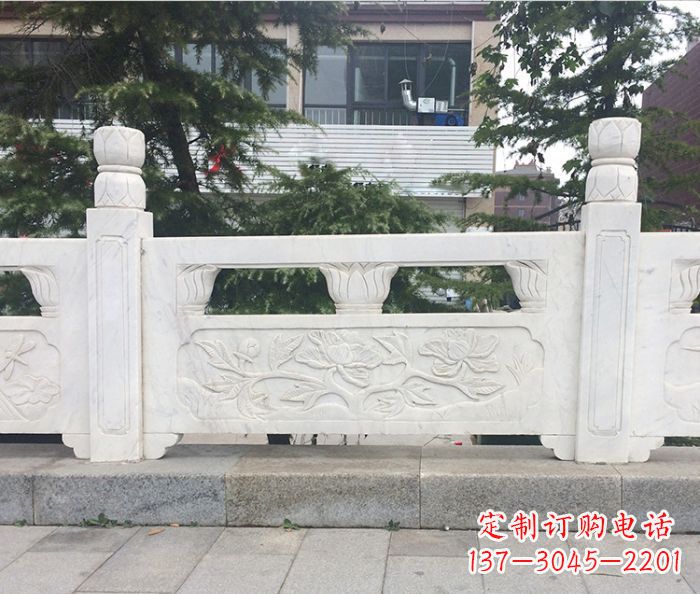 淮安园林景观大理石浮雕栏板 (2)