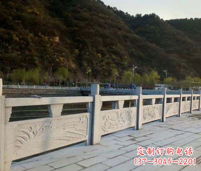 淮安园林景观大理石浮雕栏板