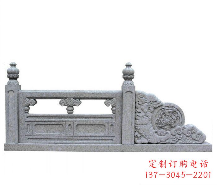 淮安园林景观大理石栏板雕塑 (2)
