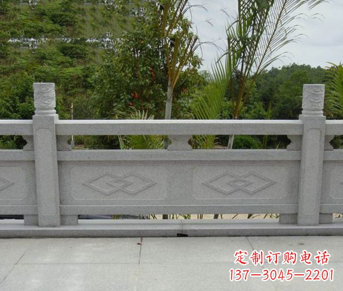 淮安园林景观大理石栏板雕塑 (3)