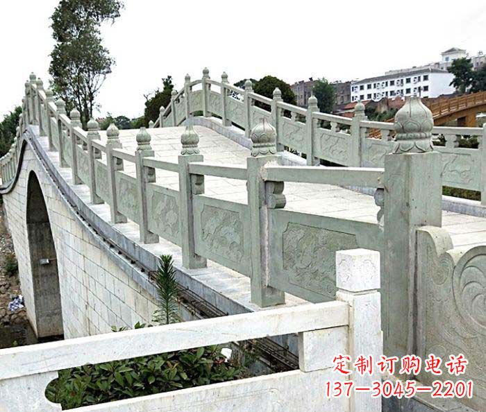 淮安园林景观大理石栏板石雕 (3)
