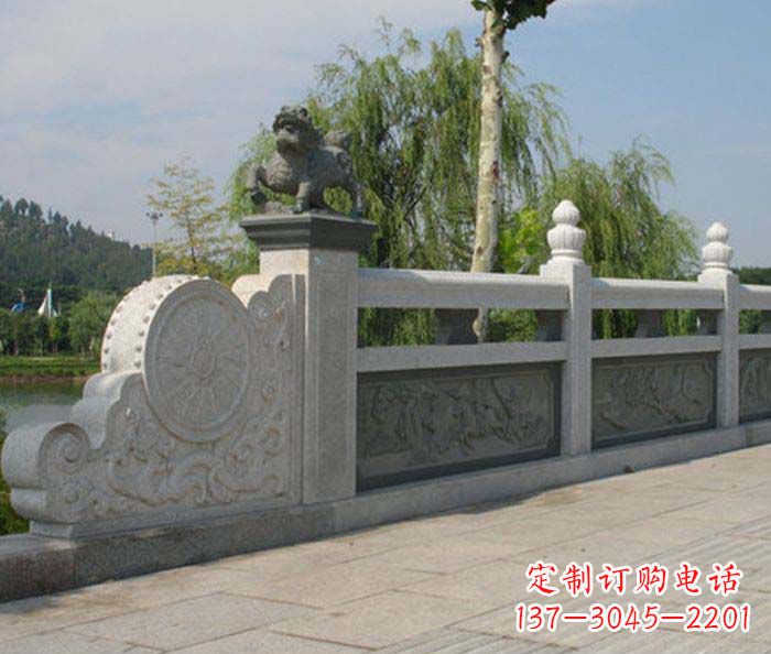 淮安园林景观大理石栏板雕塑