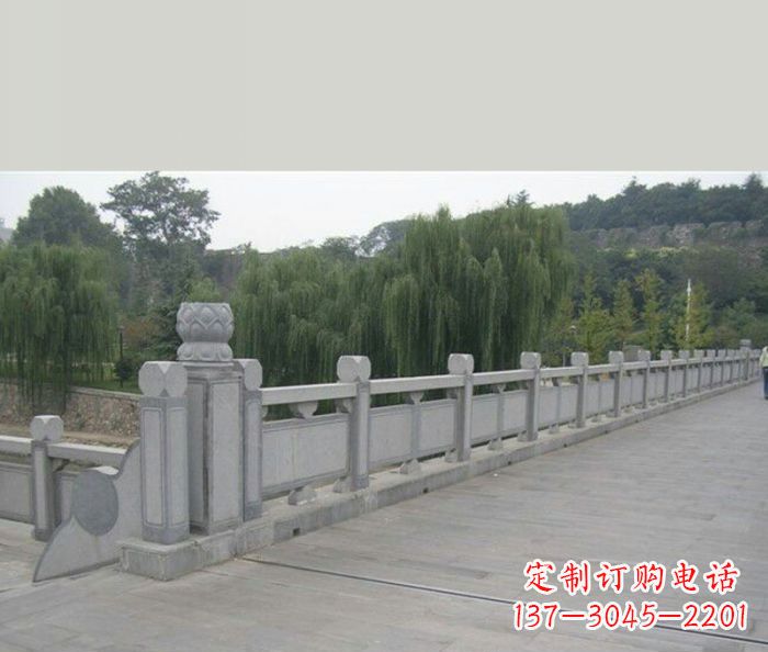淮安园林景观大理石栏杆石雕 (4)