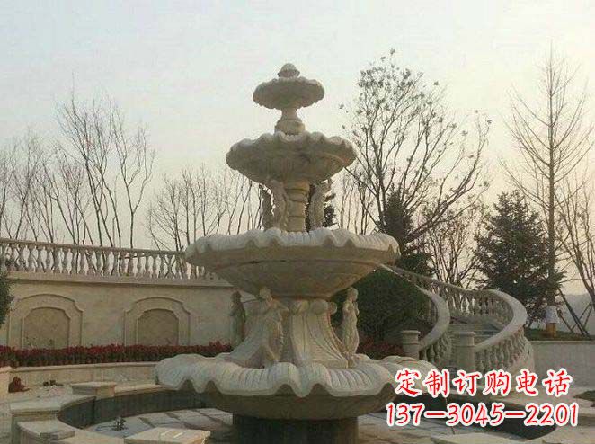 淮安园林景观大型喷泉石雕 (2)