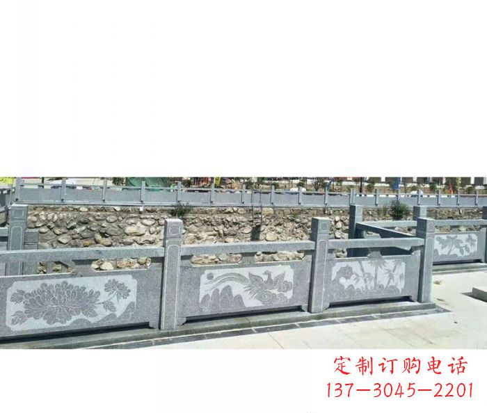 淮安园林景观仿古石雕栏板 (5)