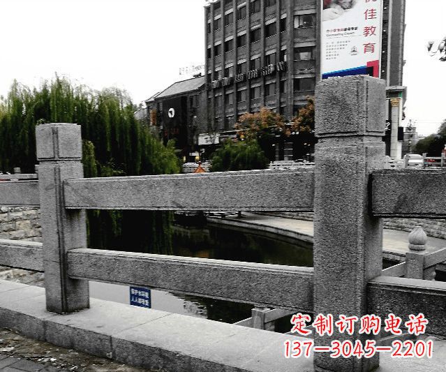 淮安园林景观仿古石雕栏板 (9)