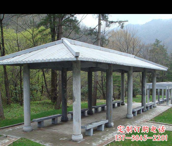 淮安园林景观仿古石雕长廊